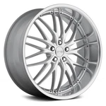 Mrr GT1 Wheel 18X9.5 (25, 5X112, 66.6) Silver Single Rim New. Price: $340.00.