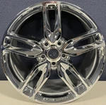 Chevrolet Corvette 14-19 20X10 Double Spoke Q7E Chrome 5640 Used. Price: $600.00.