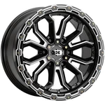One 20X10 Vision 405 Korupt 6X135 -25 Black Milled Wheel Rim 87.1 New. Price: $412.41.