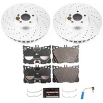 ESK7986 Powerstop Brake Disc And Pad Kits 2-WHEEL Set Front For Mb Mercedes E450 New. Price: $388.98.