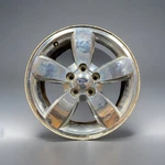 2008-2012 Ford Escape 17" Factory Rim 17X7 Oem 9L841007GA Used. Price: $150.00.