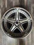 20" Savini SV8 20X13 5X112 Polished Machined Replacement Wheel Open Box New. Price: $700.00.