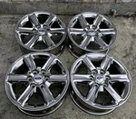 Genuine 18" Ford Factory Single Chrome Rim Oem Wheel 24 25 26 F150 Expedition Used. Price: $435.00.