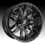 Fuel Sledge Gloss Black Milled 18X9 5X4.5 / 5X5 -12MM (D59518902645) New. Price: $395.00.