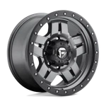 Fuel D558 Anza Matte Gun Metal Black Bead Ring Rims: 17X8.5, 5X127/5X5.0, -6MM New. Price: $320.00.
