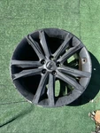 2009-2012 Wheel Rim Genesis 19" 529102M120 With Center Cap Painted Black Front Used. Price: $69.00.