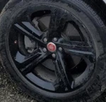 2017-2021 F-pace Oe Wheel 20X8-1/2 5 Spoke Fluted Black Jaguar Used. Price: $245.92.