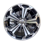 19" Toyota RAV4 Wheel Rim Factory Oem 69179 2021-2024 Machined Black Remanufactured. Price: $595.00.
