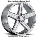 Rev Wheels 652C-2934 Replica Series Iroc 22"X9.5" Chrome New. Price: $460.95.