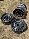 Mercedes 14X6 Aluminum Wheels- Light Alloy Rims W123 W116 R107 300D 280SL Sel Used. Price: $1375.00.