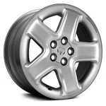 For Dodge Stratus 01-03 5-SPOKE Silver 16X6.5 Alloy Factory Wheel Remanufactured Used. Price: $235.99.