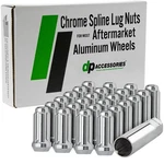 Chrome Lug Nuts For 1999-2006 Chevrolet Silverado 1500 With Aftermarket Wheels New. Price: $62.00.