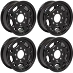 (4) New 16" X 6.5" Satin Black Wheel Rim 1999-2013 Chevy Silverado Gmc Sierra. Price: $794.99.