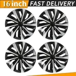 16" Set Of 4 Snap On Full Hub Caps Wheel Covers Fit For R16 Tire & Steel Rim New. Price: $29.59.