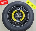 2018 - 2025 Volkswagen Atlas Spare Emergency Tire Wheel Rim T165/80 R17 Oem Used. Price: $140.00.