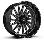 20" Tis 547BM Gloss Black Milled Accents Wheel 20X12 8X6.5 (8X165.1) -44MM Rim New. Price: $518.00.