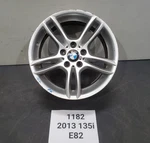 Oem Bmw E82 135 Wheel Rim Rear R18X8.5 ET52 Double Spoke 261 Style Silver * Used. Price: $195.00.