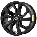 18" Volkswagen Taos Wheel Rim Factory Oem 70098 2022-2024 Gloss Black Remanufactured. Price: $495.00.