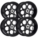 (set Of 4) Vision 561 Sport Mag 15X8 5X5" +0MM Black/milled Wheels Rims 15" Inch New. Price: $671.96.