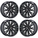 18" Lexus ES350 Black Chrome Wheels Rims Factory Oem Set 74376 New. Price: $1739.00.