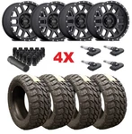 Method Mesh MR306 Black Wheels Rims 33 12.50 18 Mt Tires Fits Tundra Sequoia New. Price: $2295.00.