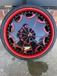 Forgiato Rims & Tire Emilano 22'' 5X112 Used. Price: $249.99.