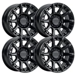 (SET-4) Raceline Vector Gloss Black 18X9 5X150 18MM Wheels Rims Inch New. Price: $1205.00.