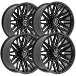 (set 4) Gear Off-road 770B Edge 20X9 8X170 +18MM Gloss Black Wheels Rims New. Price: $1180.96.