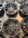 Wheel Rim For Dodge 1500 Pickup 68563988AA Oem 2025 18X8 Black Used. Price: $200.00.