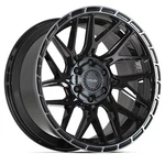 4PLAY Wheel 20X9 6X135 + 6X139.7 Gm Chevy Ram 4PS28 Black -6ET (1) New. Price: $390.00.