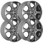 (set Of 4) Ford 560-10384 Bronco Oem 17X7.5 6X5.5" +55MM Gunmetal Wheels Rims New. Price: $578.96.
