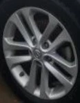 2017 Juke Oe Wheel 17X7 5 Spoke Double Nissan Used. Price: $116.60.