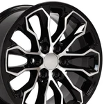 New 17 Inch Aluminum Wheel Rim For Chevy Colorado 2015-2022 Black Machined. Price: $254.19.