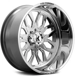 Set Of New 24X14 KG1 Gear Forged KF015 Polished Wheels 6X5.5 6X139.7 Chevy. Price: $5280.00.