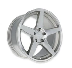 Rocket Racing Wheels TTR29-886545-B Flare Series Titanium/machined New. Price: $275.78.