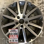 Maserati Ghibli 14 15 96646 Aluminum Oem Wheel Rim 18 X 7.5 Front Cnc Charcoal Remanufactured. Price: $297.00.
