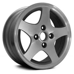 For Volkswagen Golf 99-02 Alloy Factory Wheel 5-SPOKE Machined & Silver 14X6 Used. Price: $270.43.