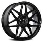 Dolce Luxury Verona Wheel 24X10 (25, 6X139.7, 66.6) Black Single Rim New. Price: $673.00.
