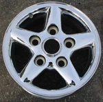 98 99 Land Rover Oem Wheel Rim 16X7 16" Chrome 72153 STC8126 Remanufactured. Price: $270.00.