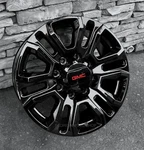 Gloss Black Sierra/denali Hd 2500/3500 20X8.5" Wheels Fits: 2024 Gmc New. Price: $1319.00.