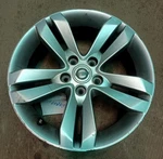 2010-2013 Nissan Altima 17X7.5 Silver Twin Spoke Alloy Wheel Rim Oem Used. Price: $110.00.