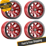 Dirty Life 9303-7983R12 Set Of 4 17X9 6X139.7 -12 DT-1 Crimson Candy Red Wheels New. Price: $10061.20.