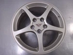 Grade-a Rim Wheel 18X9-1/2 Rear Aluminum 5 Spoke Painted Opt QD4 Fits 03 Corve Used. Price: $180.00.