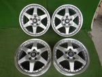 Ssr XR-4Z Kai 2 Piece 16 7.5J Off 36 PCD114.3-5H Hub Diameter 73MM Scratches Dir Used. Price: $835.58.