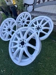 Rines Wheels 17X8 5/120 Matte Set Of 4 Used. Price: $700.00.