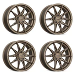 Set 20" Katana Racing KR10 Matte Bronze Wheels 20X8.5 5X4.5 (5X114.3) 40MM Rim New. Price: $1240.00.