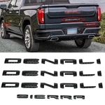 4PCS Gloss Black Denali Sierra Emblems Letters For 1500 2500HD 3500HD New. Price: $37.50.