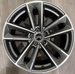 19" Audi Q3 Wheel Rim Factory Oem 95589 2022-2023 Machined Grey Used. Price: $525.00.