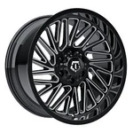 20X9 Tis 553BM Gloss Black Milled Wheel 8X180 (18MM) New. Price: $478.00.