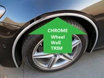 4PCS Wheel Well Fender Bumper Chrome Molding Trim - Lincoln Models New. Price: $37.80.